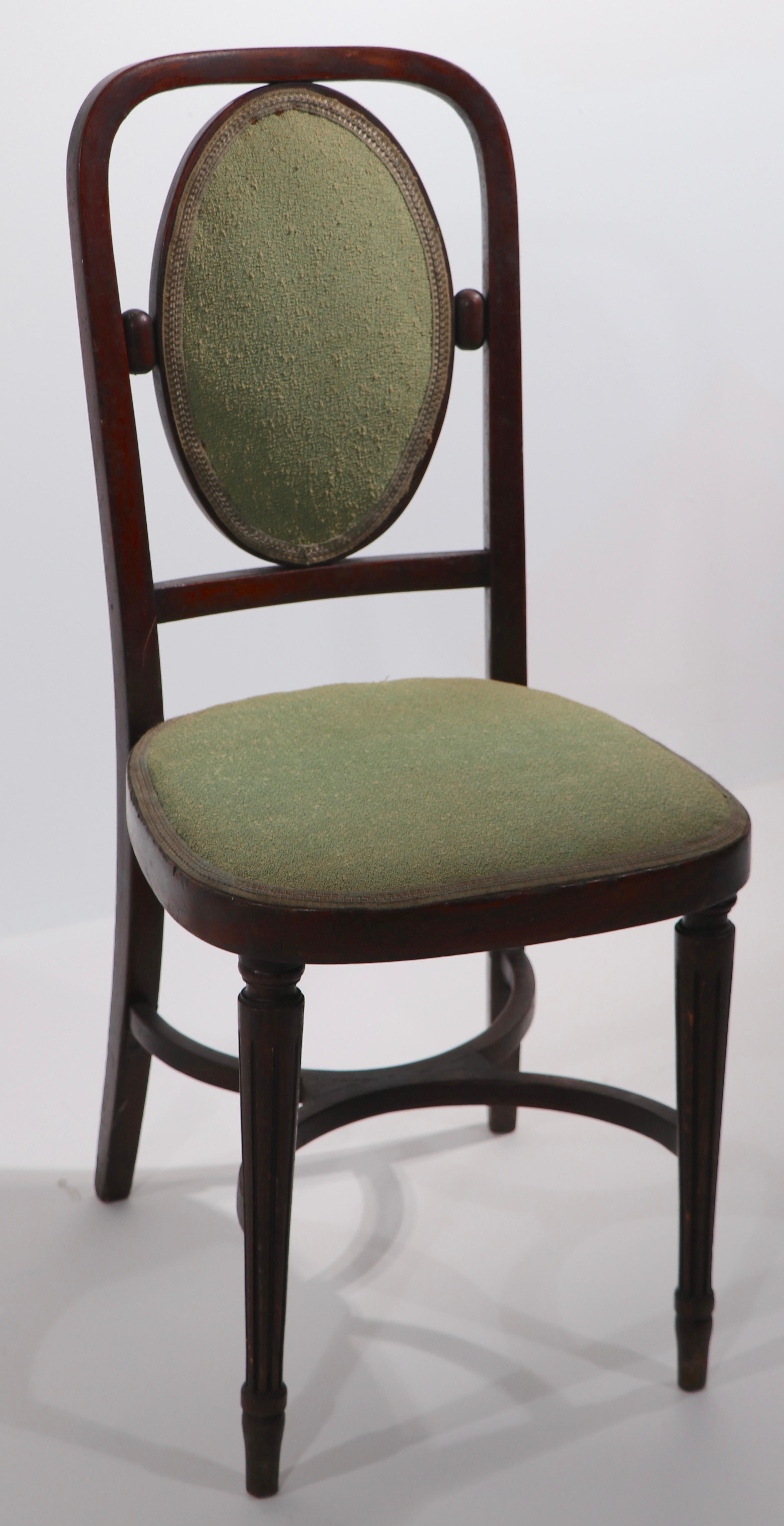 2 JJ Kohn Mundus Side Chairs Attributed to Hoffman In Good Condition In New York, NY