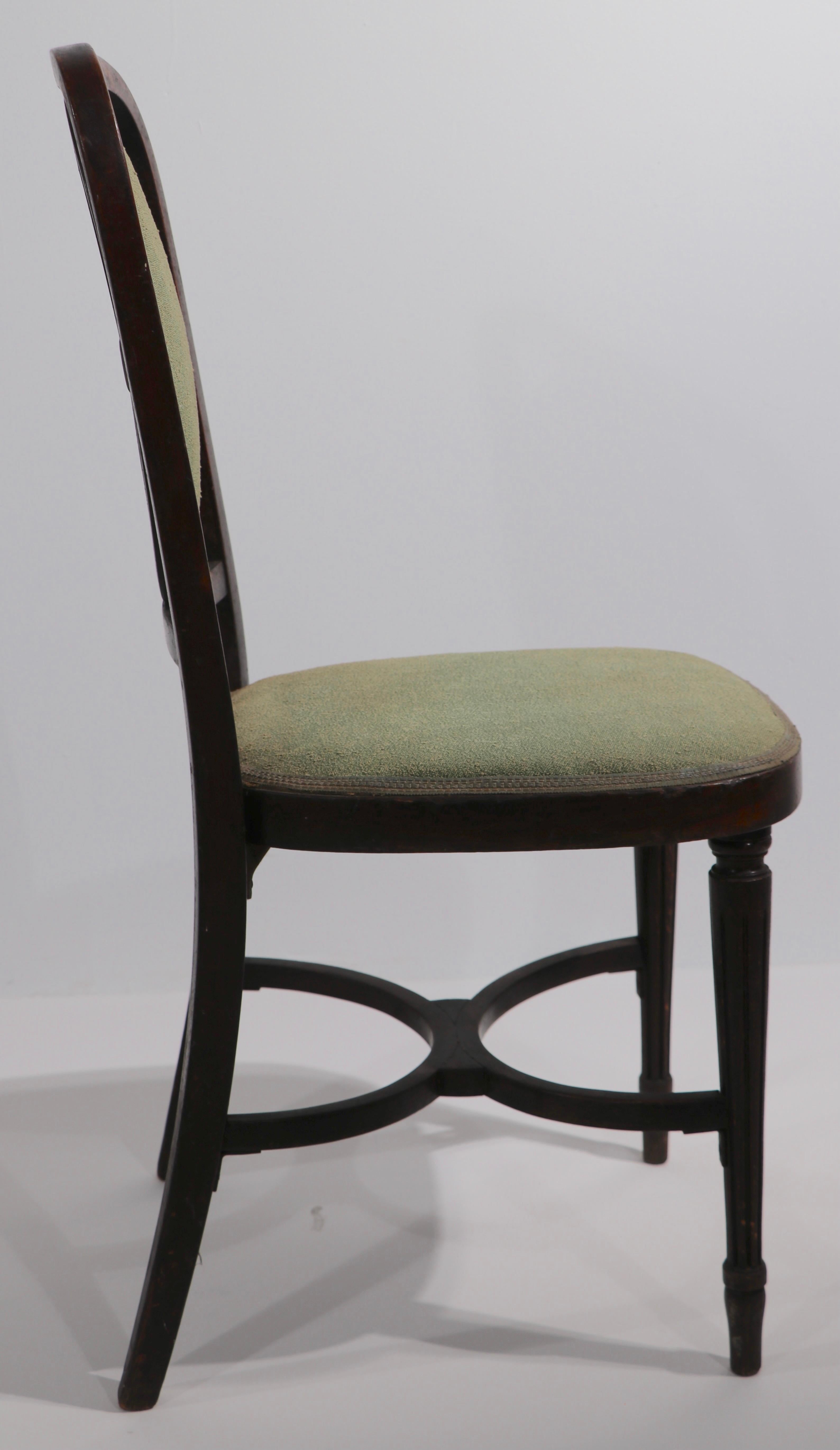 2 JJ Kohn Mundus Side Chairs Attributed to Hoffman 1