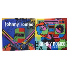 2 Johnny Romeo Hive Publishing Art Books Plastic Fantastic & Pump Up the Jams 