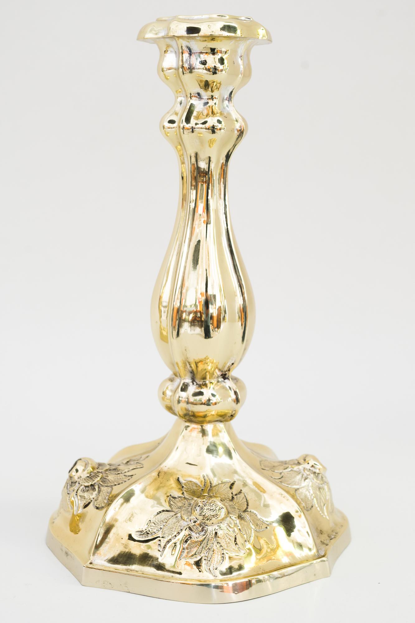 2 Portacandele Jugendstil vienna 1907 circa
Alpaca lucidata e smaltata a fuoco.
