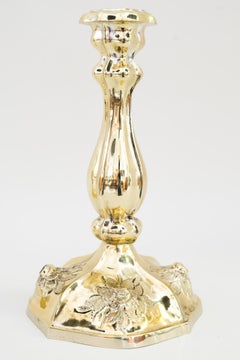 2 Porte-bougies Jugendstil Vienne vers 1907