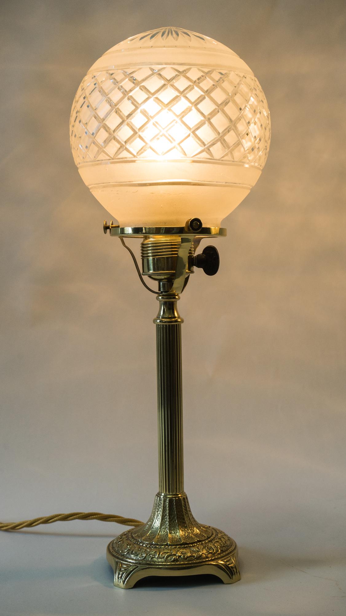 2 Jugendstil Table Lamps, Vienna, circa 1908s 11