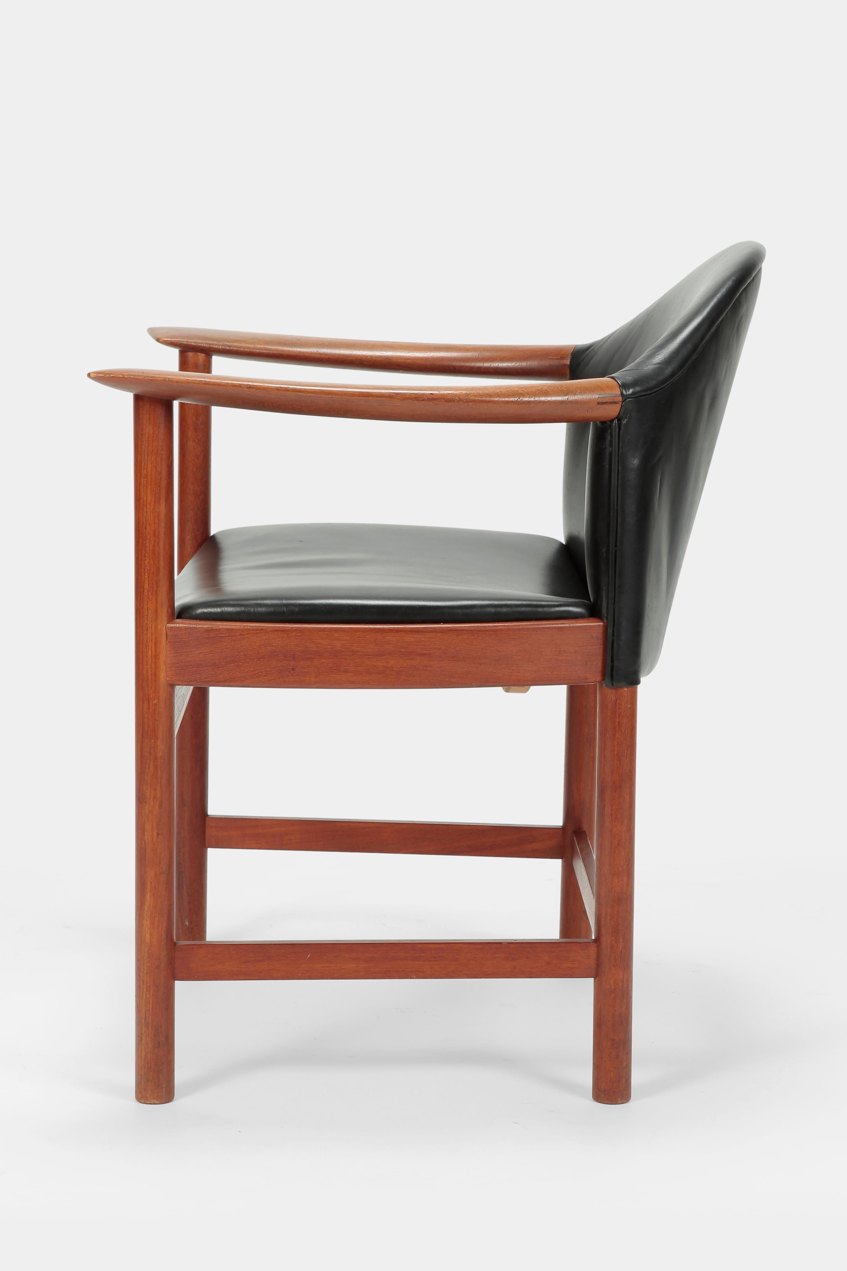 Mid-20th Century 2 Kai Lyngfeldt Larsen Chairs Denmark, 1960s For Sale