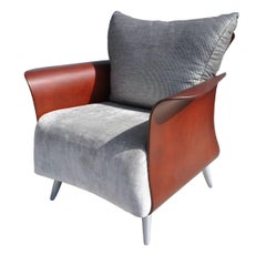 Two Keilhauer Belle Lounge Chairs Bentwood Tom HcHugh