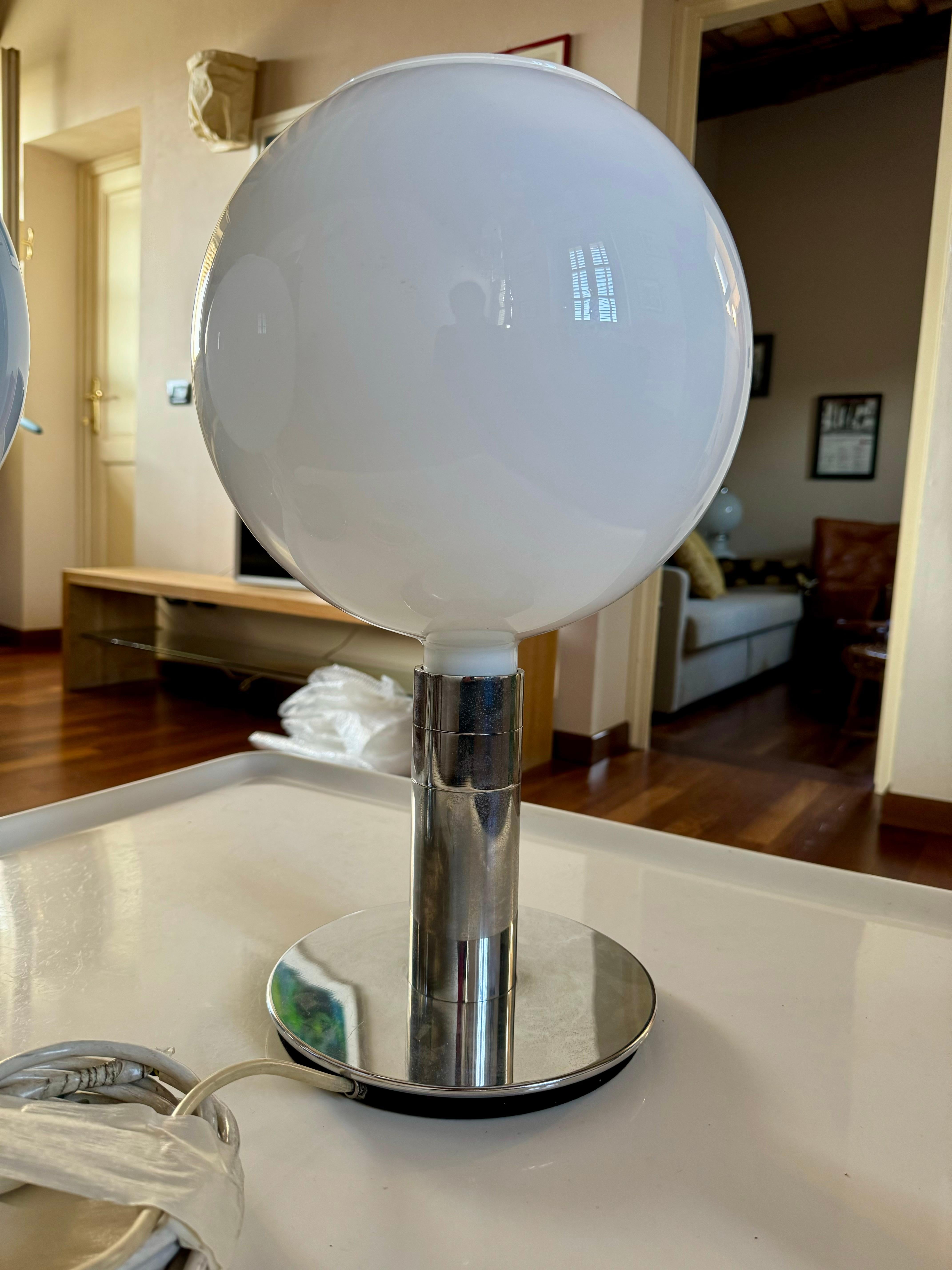 Mid-20th Century 2 AM/AS Table Lamps F.Albini F.Helg A.Piva 1969 Sirrah For Sale