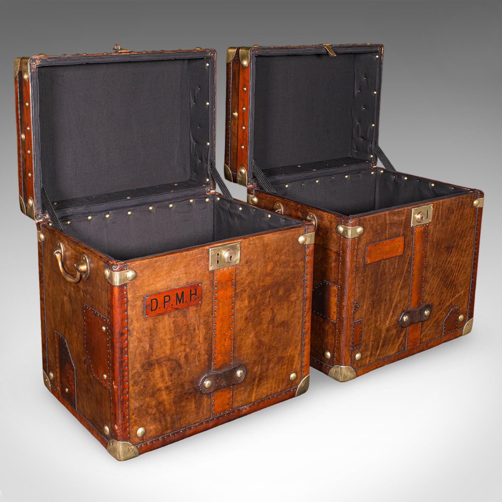 Leather Luggage Vintage - 388 For Sale on 1stDibs | vintage leather ...