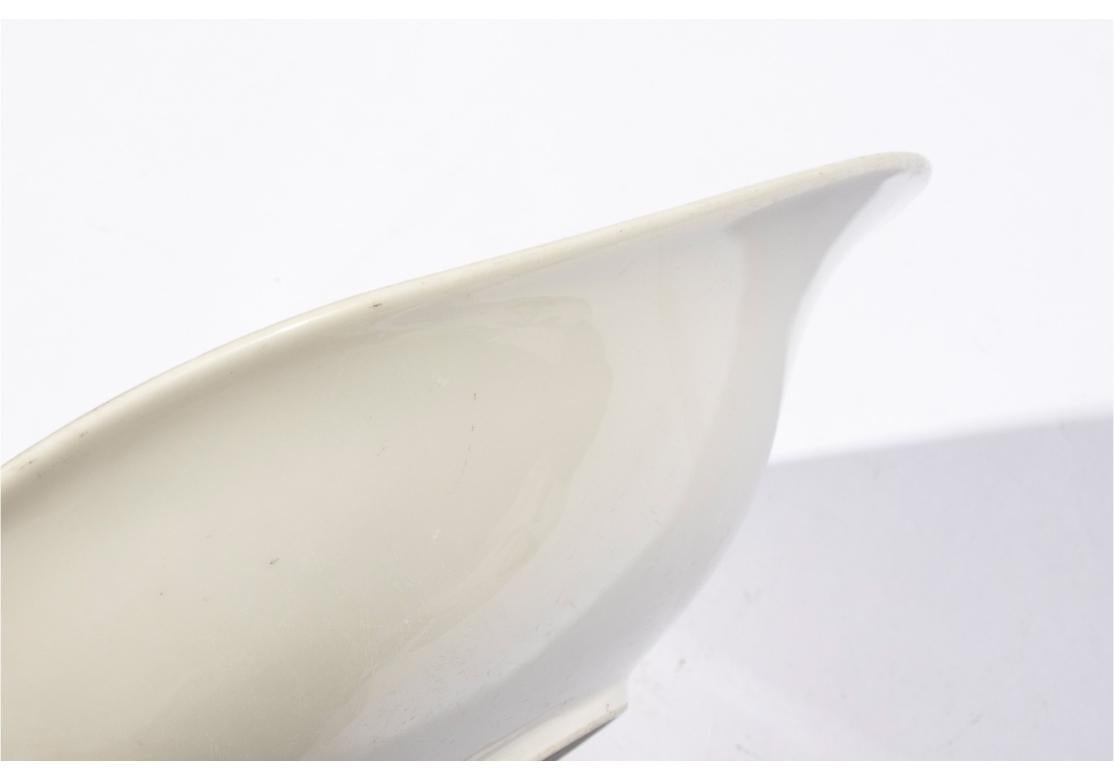 2 Le Cirque Restaurant Villeroy & Boch Monkey Serving Bowls In Distressed Condition For Sale In Bridgeport, CT