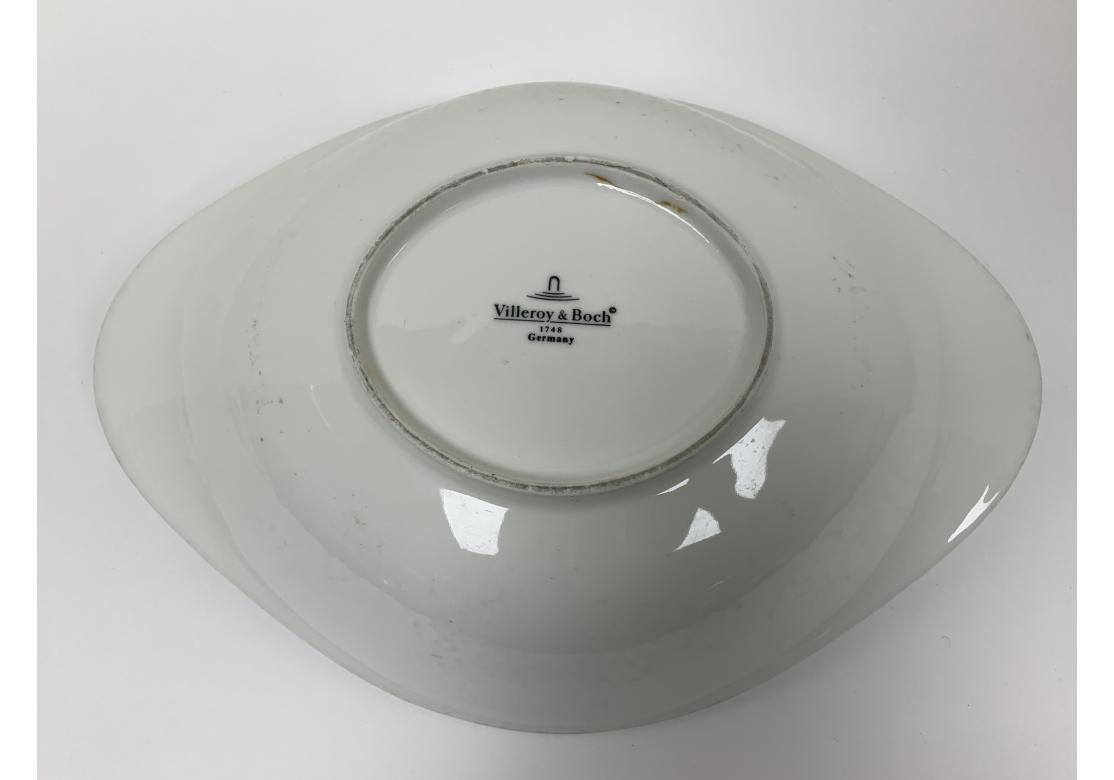 Porcelain 2 Le Cirque Restaurant Villeroy & Boch Monkey Serving Bowls For Sale