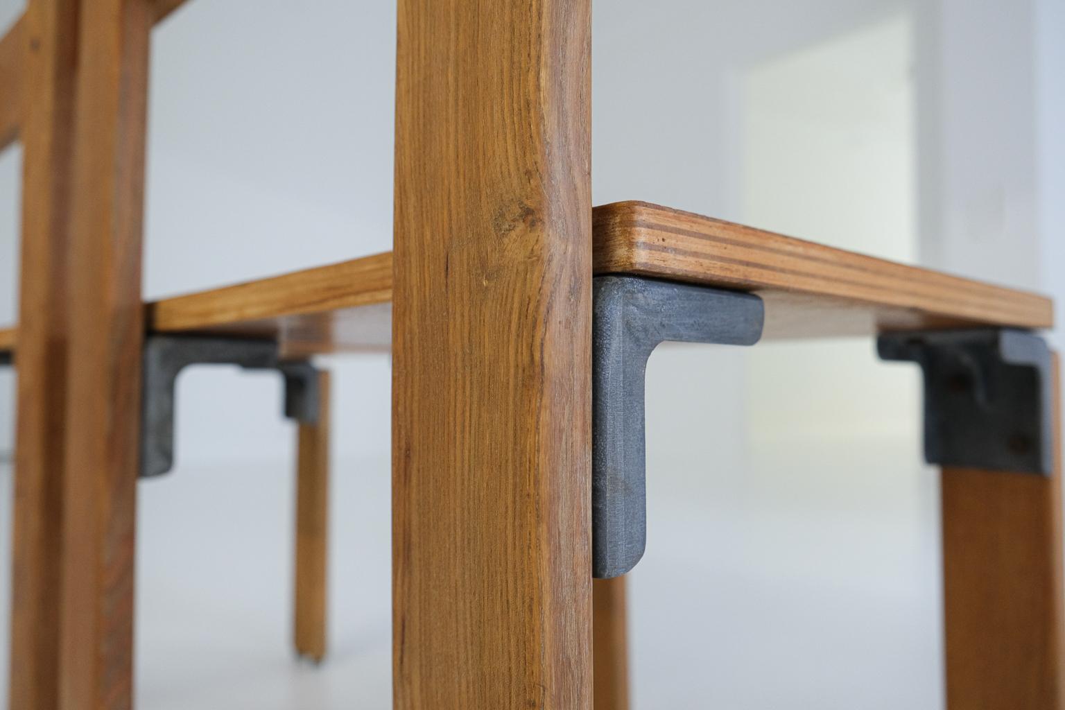 2 Les Carrats Chairs by Georges Candilis + Anja Blomstedt for Sentou, France 3