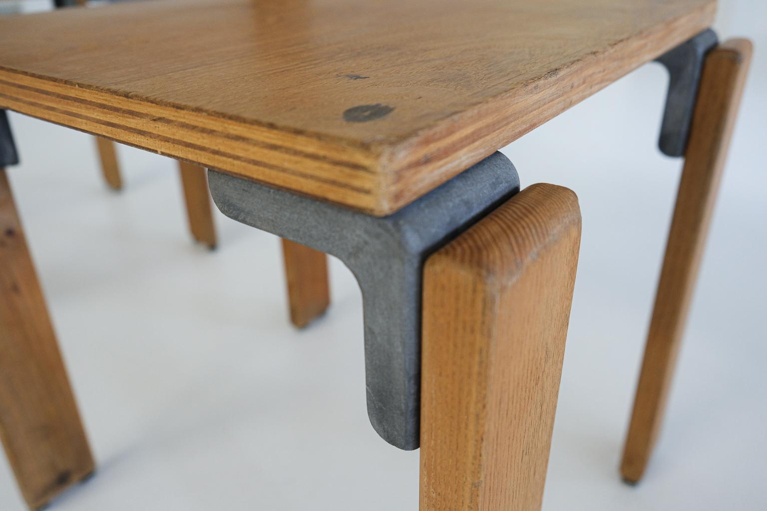 2 Les Carrats Chairs by Georges Candilis + Anja Blomstedt for Sentou, France 6