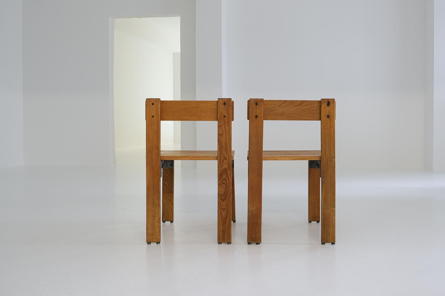 Aluminum 2 Les Carrats Chairs by Georges Candilis + Anja Blomstedt for Sentou, France