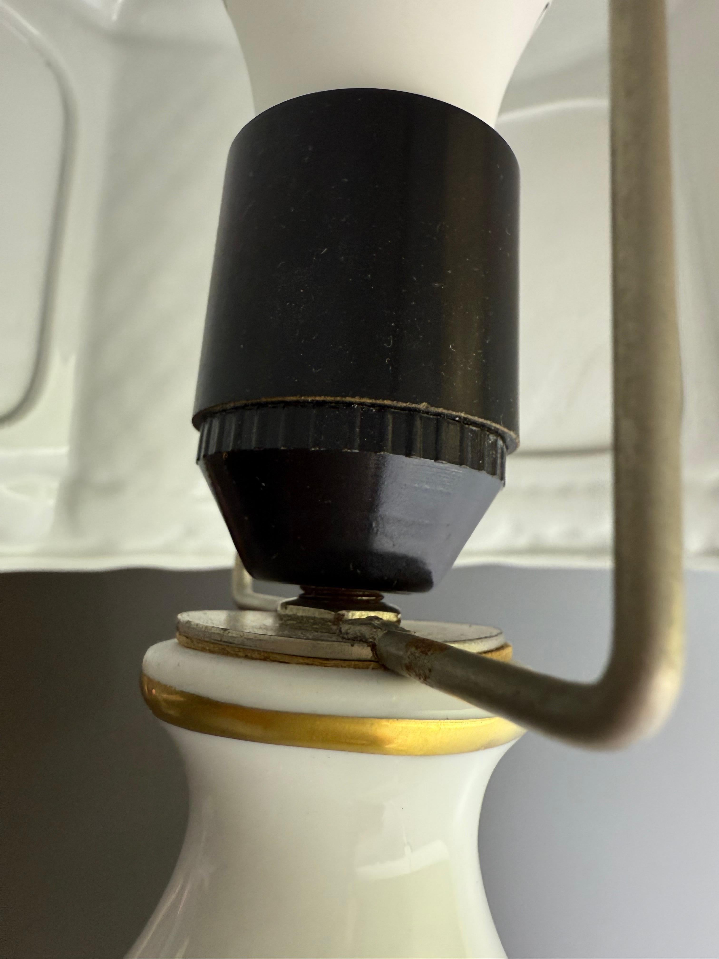 2 Lithophan-Porzellanlampen Schierholz, PMP, Plaue, 1970er Jahre im Angebot 12