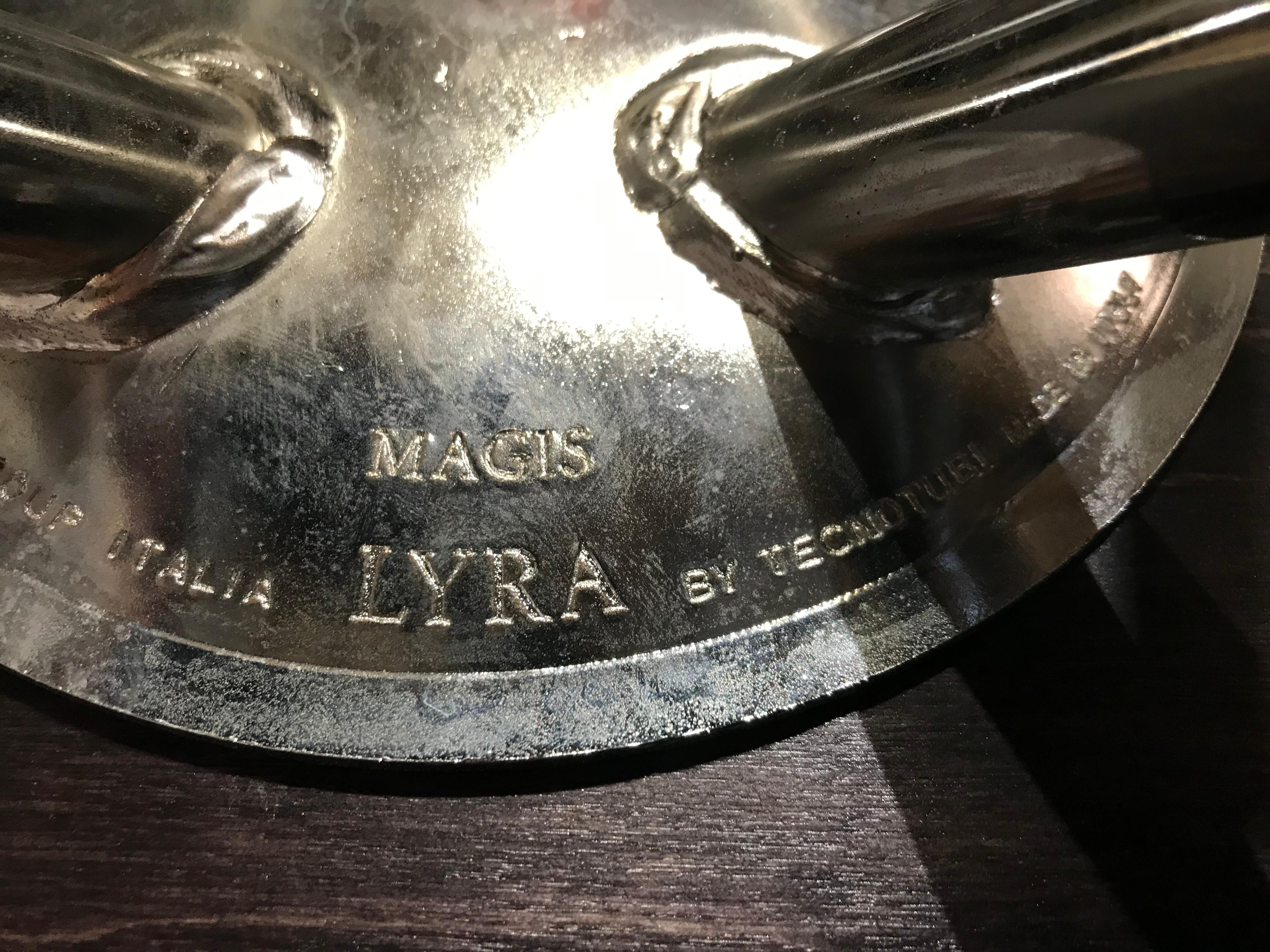 Italian 2 Magis Lyra Side Tables For Sale