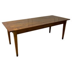 2 meter cherry wood farm house table