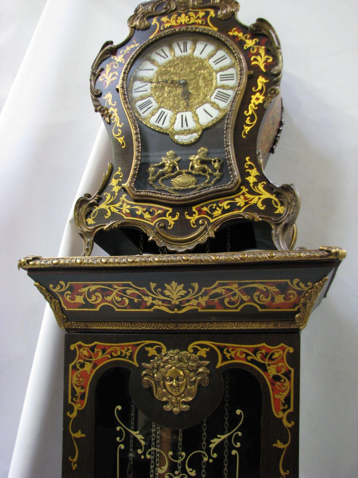 half grandfather clock