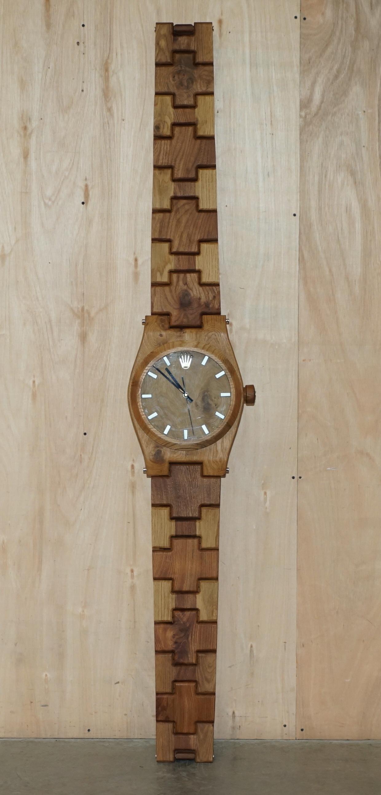 wrist watch wall clock