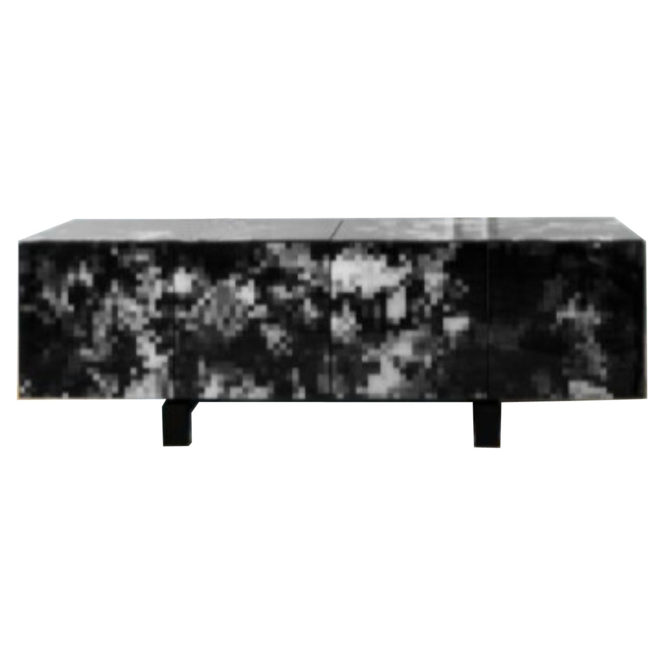 2 Meters Dreams Black Cabinet by Cristian Zuzunaga For Sale