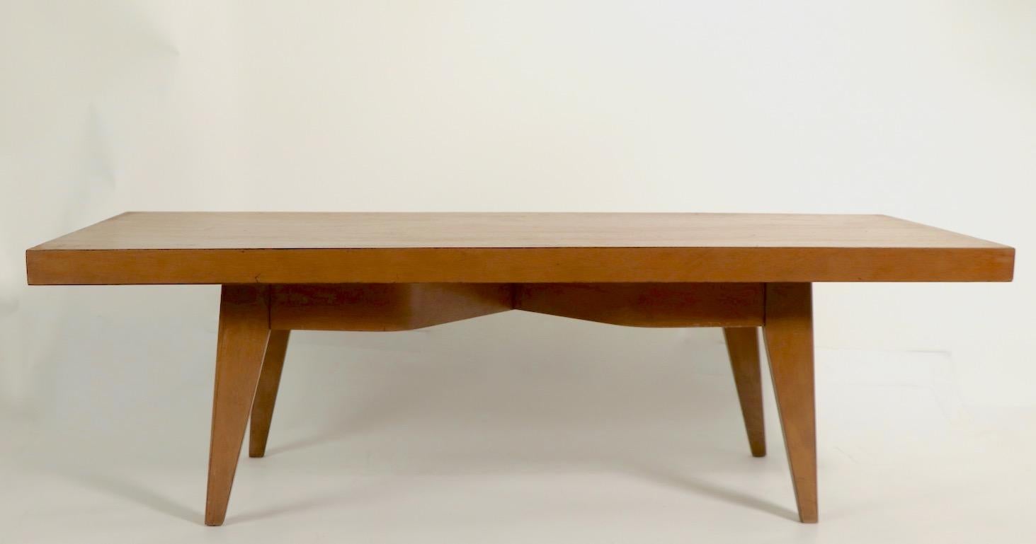 2 Mid Century Coffee Tables attributed to Russel Wright In Fair Condition For Sale In New York, NY