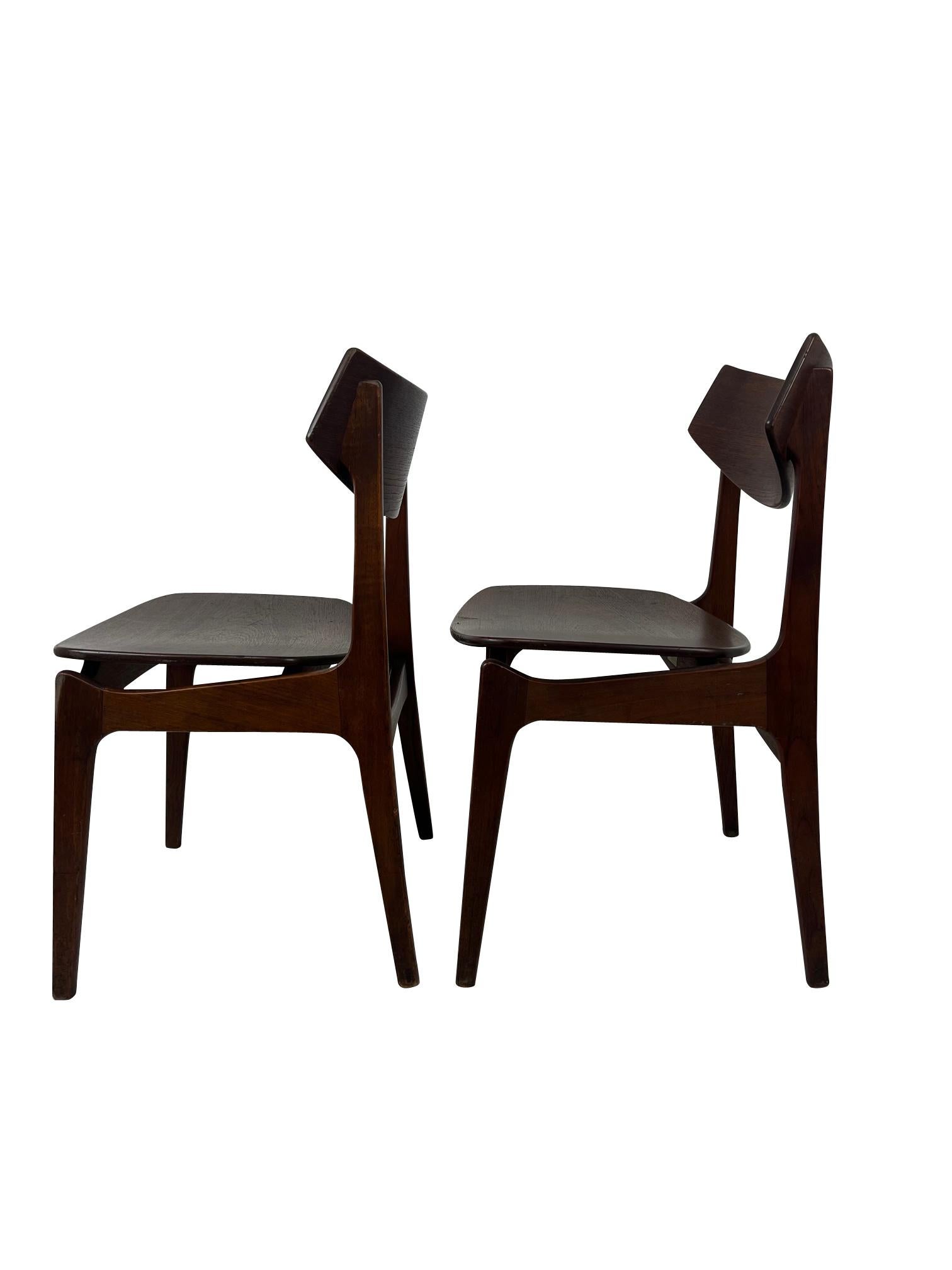 20th Century 2 Mid Century Danish Chairs by Funder-Schmidt and Madsen