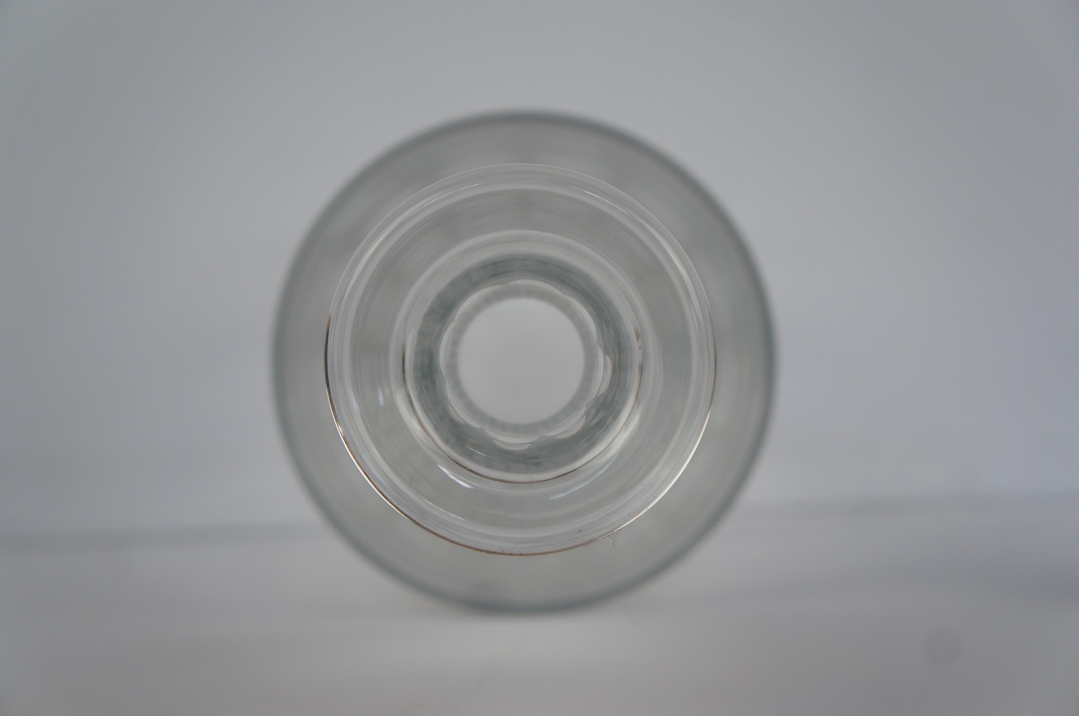 2 Mid Century French Baccarat Crystal Bretagne Whiskey Liquor Decanter Bottles 6