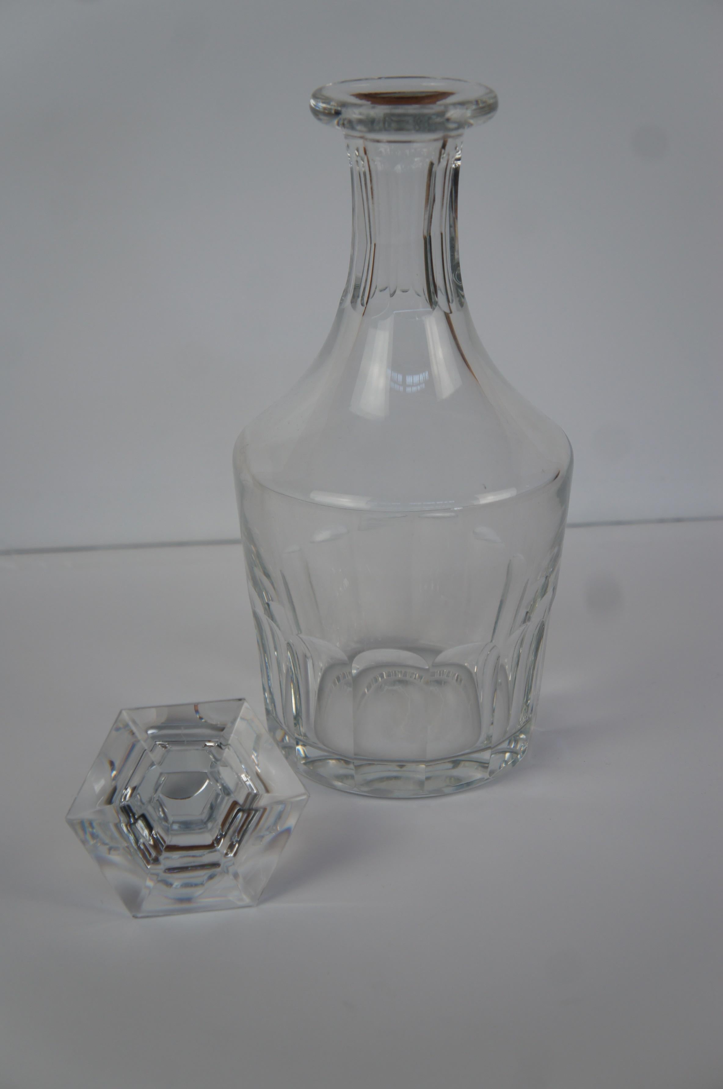 Preis Für La Stück Baccarat 3 Dekanter Für Likör aus Baccarat Glas 