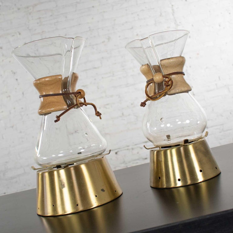 2 MidCentury Modern Chemex Pour Over Coffeemakers, Peter Schlumbohm