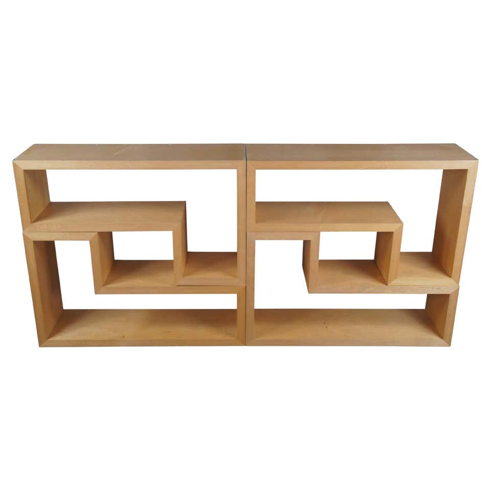 Deepstep Shelving, Modular Storage with Fine Wood Detailing For Sale at ...