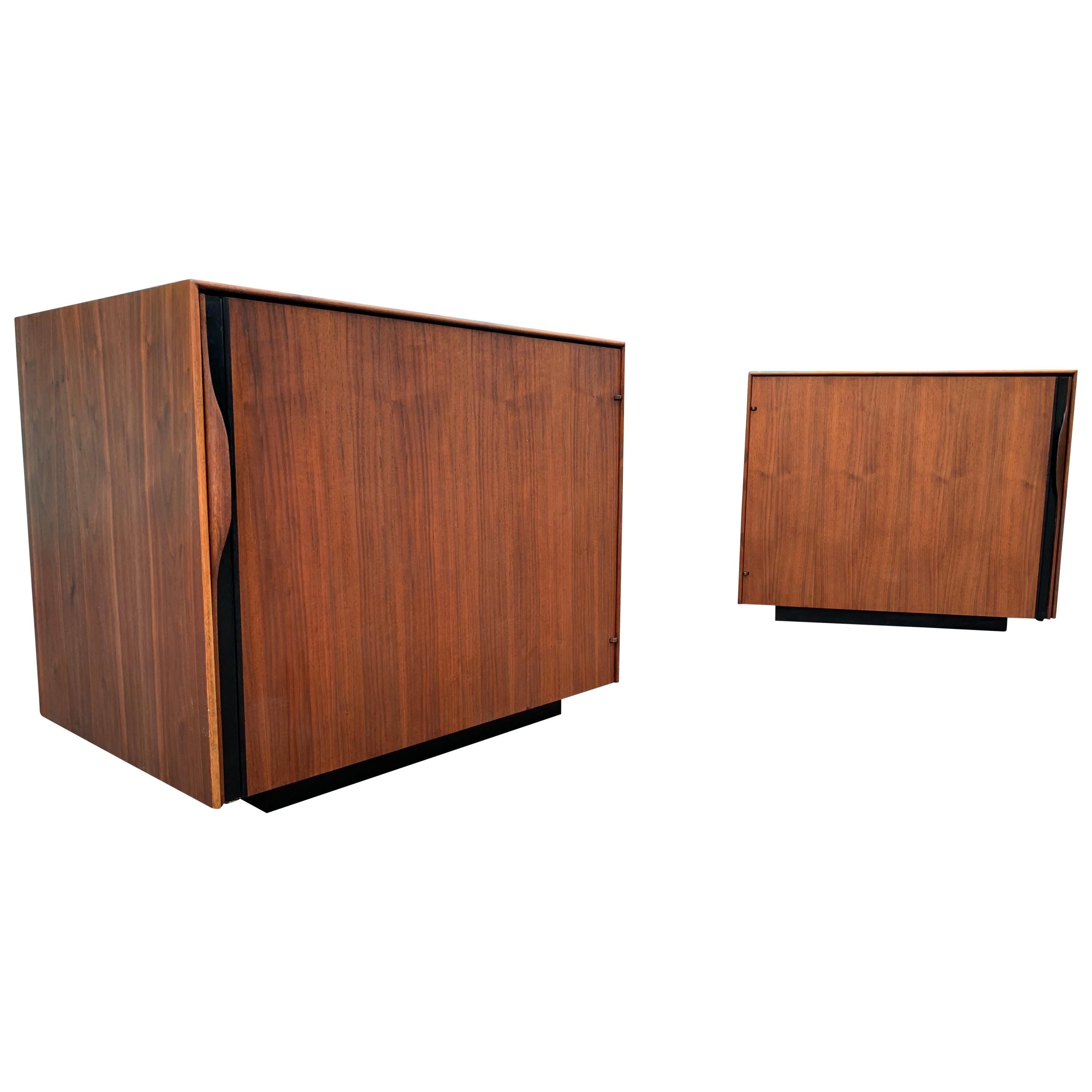 2 Midcentury Nightstands /Side Tables by Glenn of California