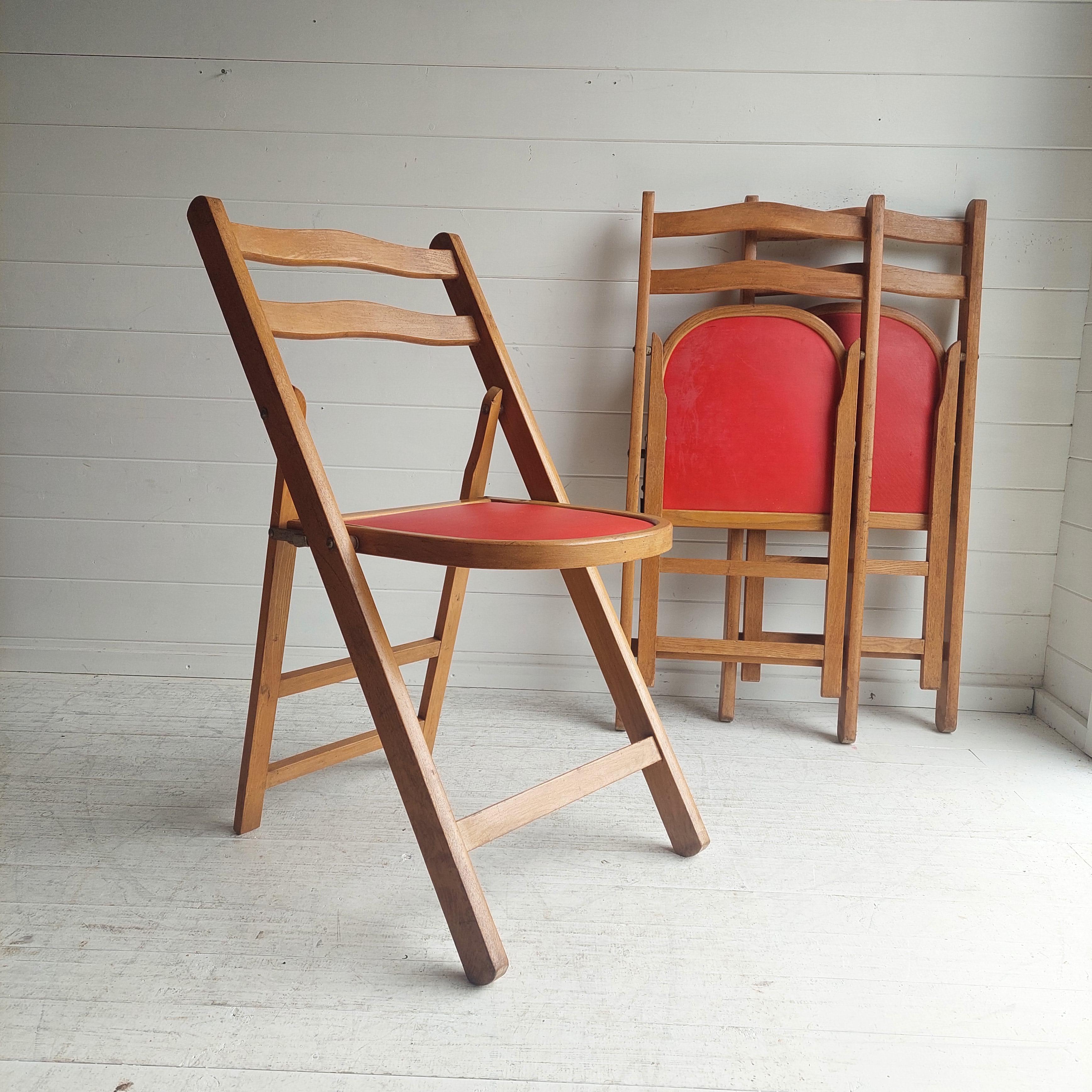 wood padded folding chairs
