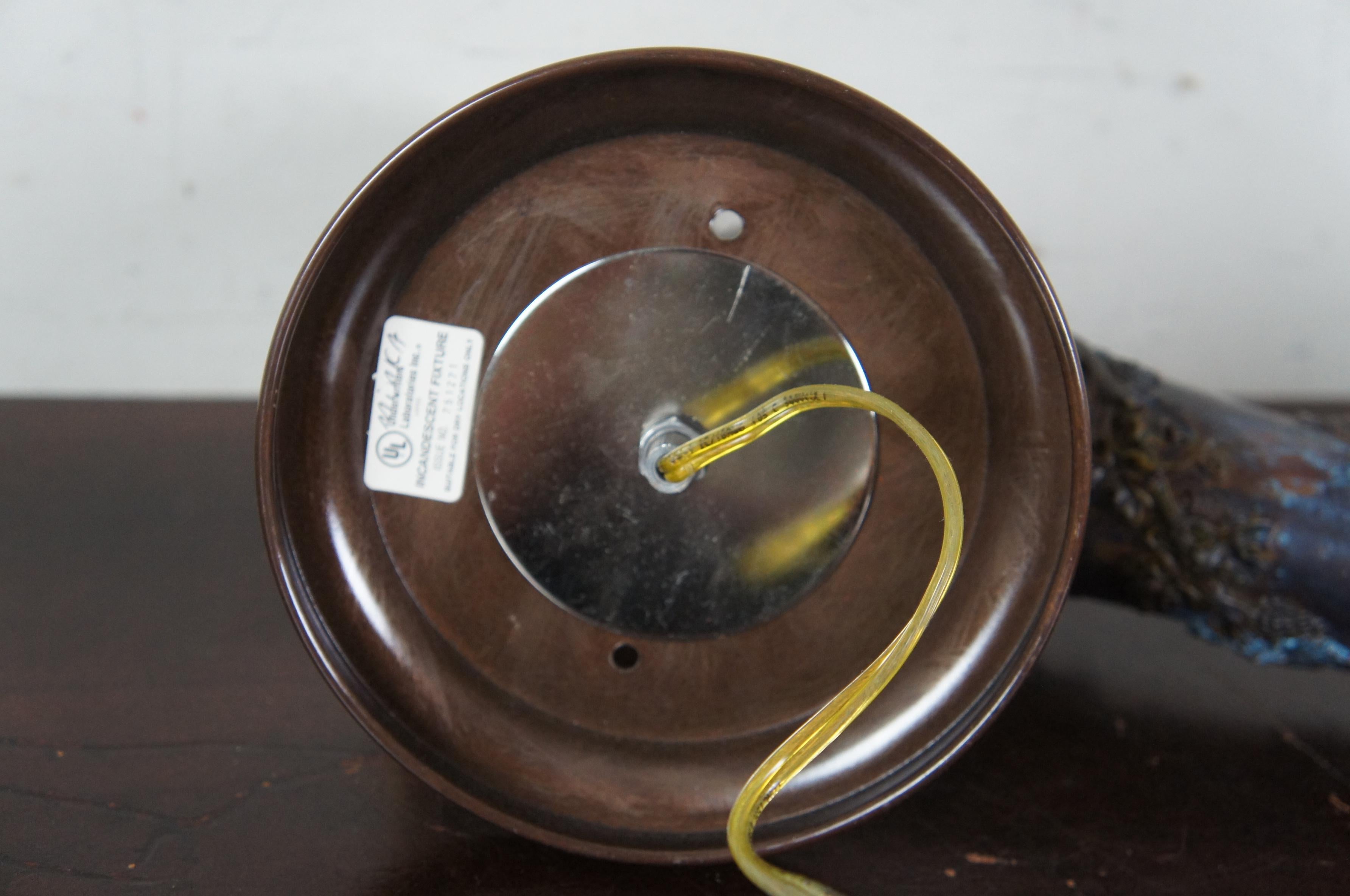 2 Minka Lavery French Empire Torchiere Grape Vine Wall Sconce Light Lantern In Good Condition In Dayton, OH