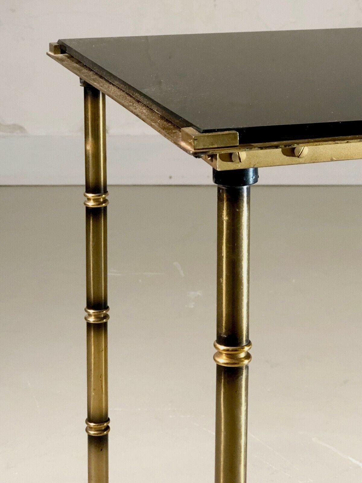 2 NEO-CLASSICAL ART-DECO Side or COFFEE TABLES by MAISON BAGUES, France 1960 For Sale 4