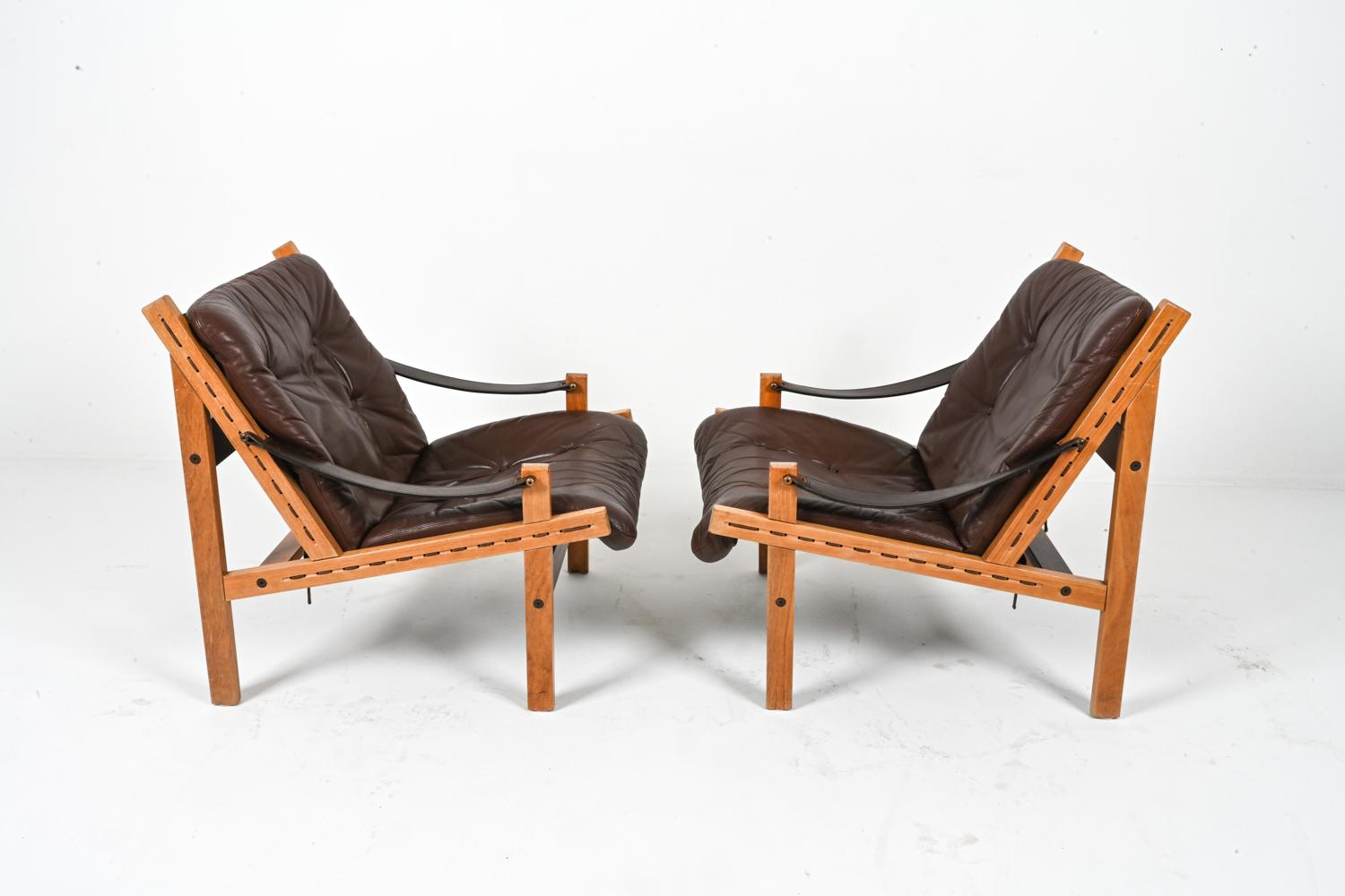 (2) Chaises longuesunter de Torbjorn Afdahl, vers les années 1960 Bon état - En vente à Norwalk, CT