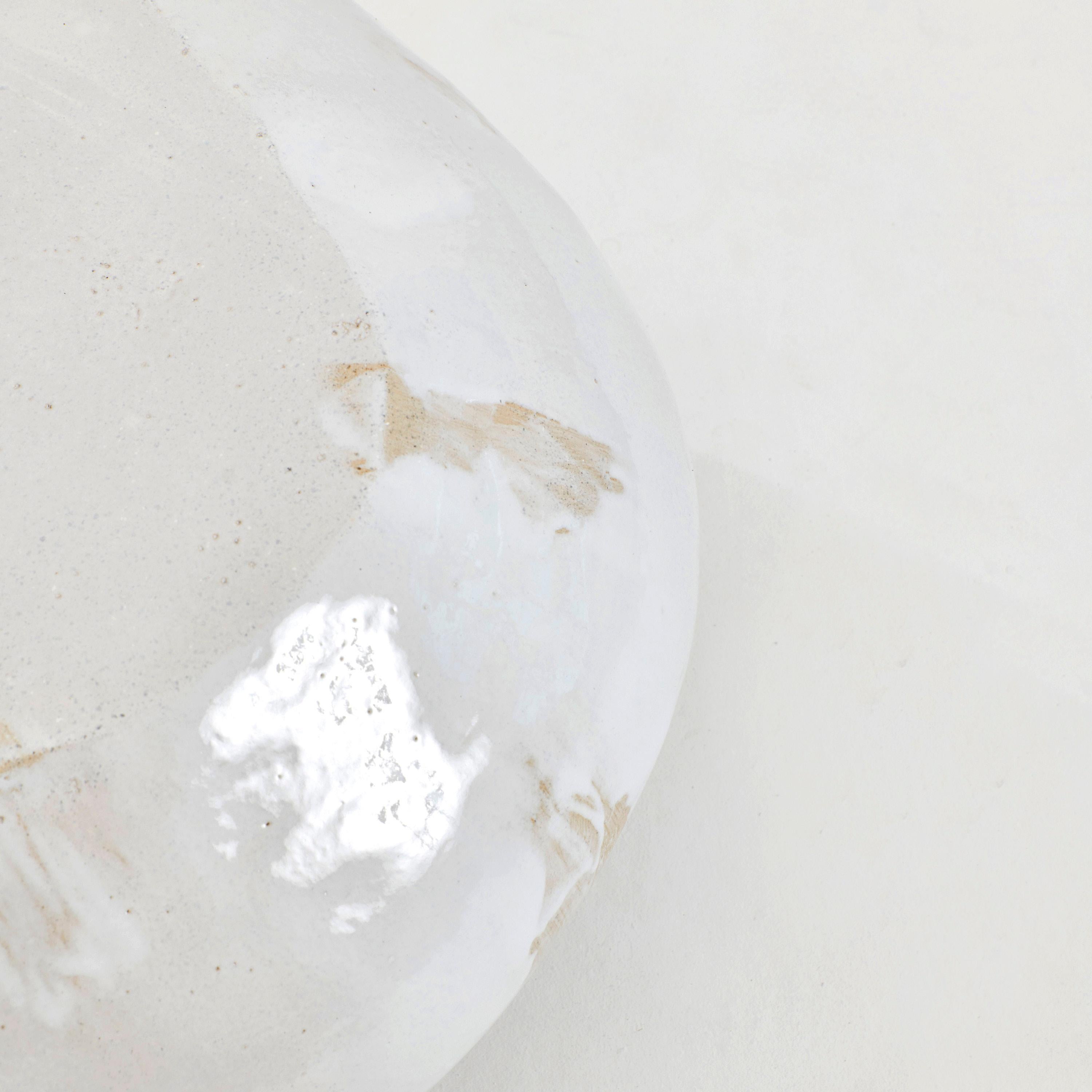 XXIe siècle et contemporain 2 de 2 Paiement final Table sur mesure pour Tamara Feldman  Table basse en céramique blanche en vente