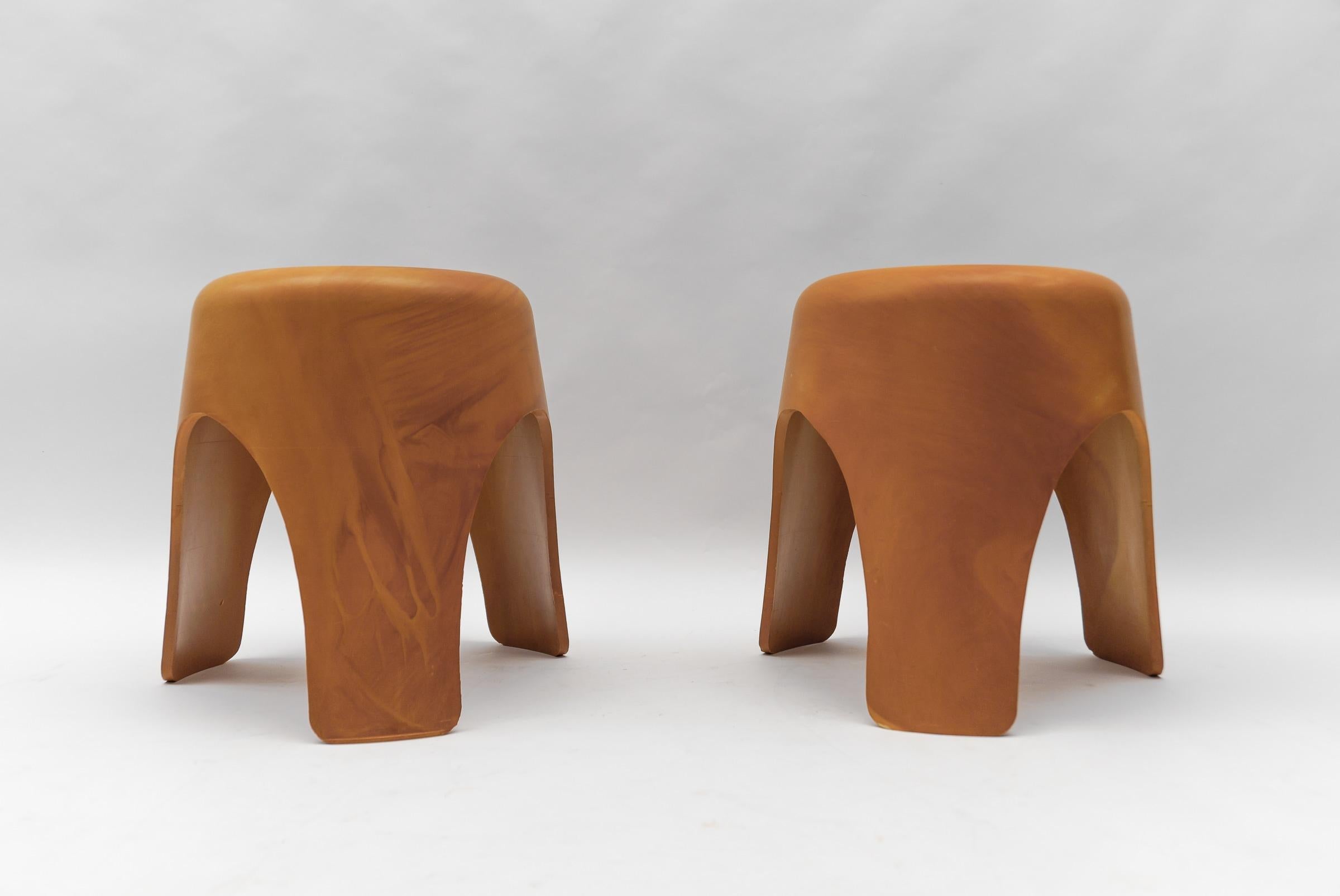2. of 2 Elephant Stool attributed to Sori Yanagi, 1950s For Sale 4