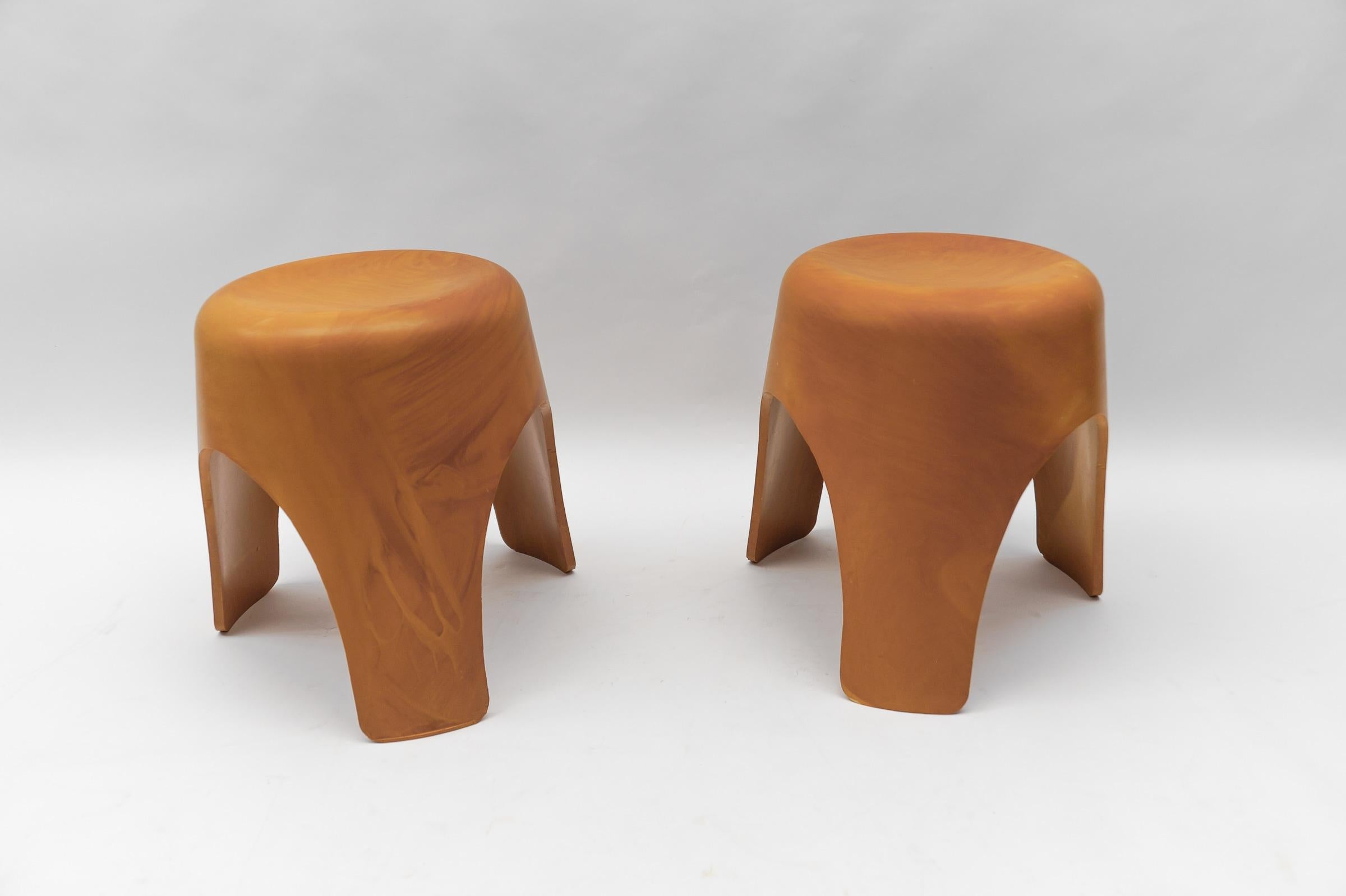 2. of 2 Elephant Stool attributed to Sori Yanagi, 1950s For Sale 5
