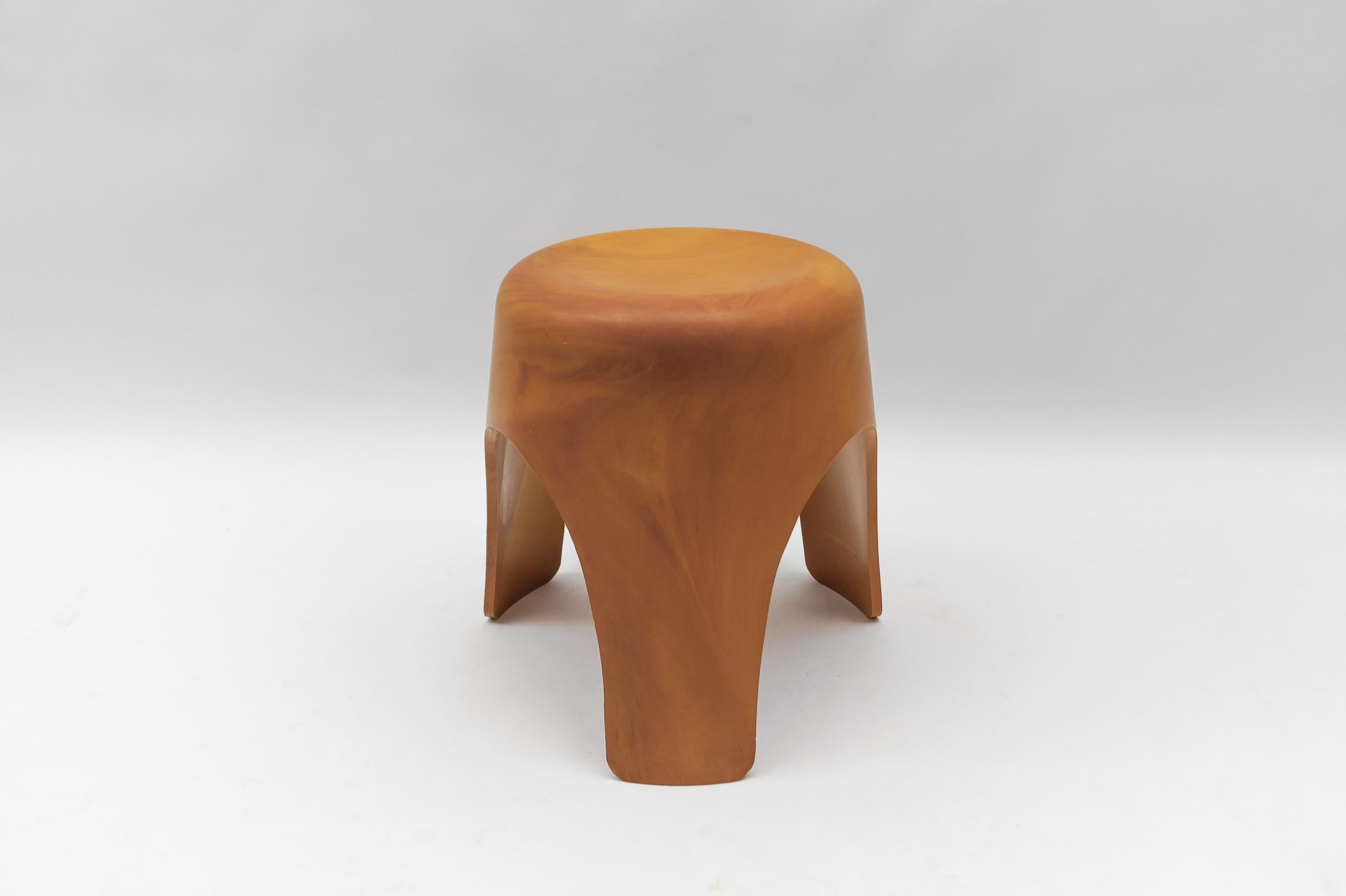 Plastic 2. of 2 Elephant Stool attributed to Sori Yanagi, 1950s For Sale