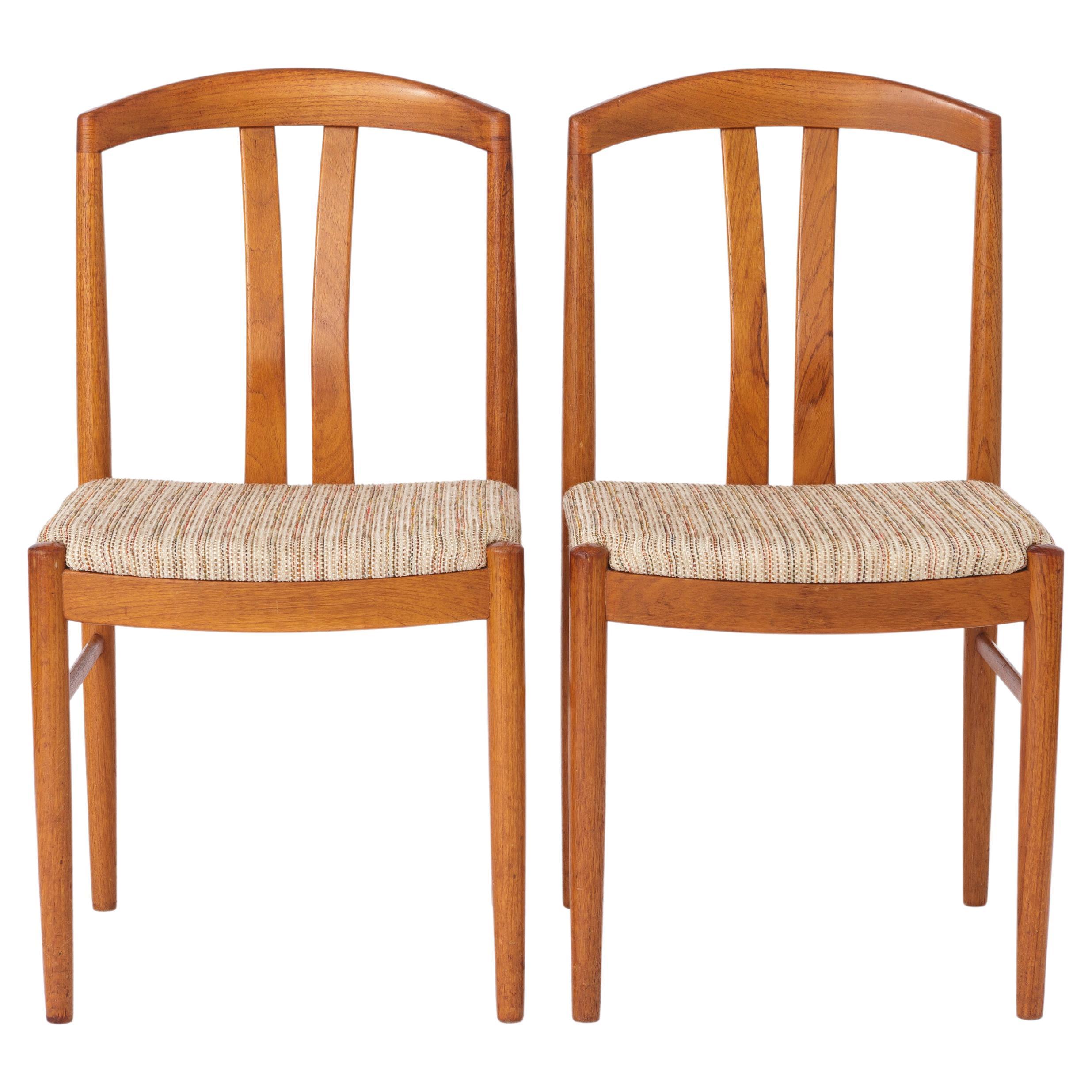2 of 4 Chairs by Carl Ekström for Albin Johansson & Söner, Sweden, 1960s - Set o For Sale