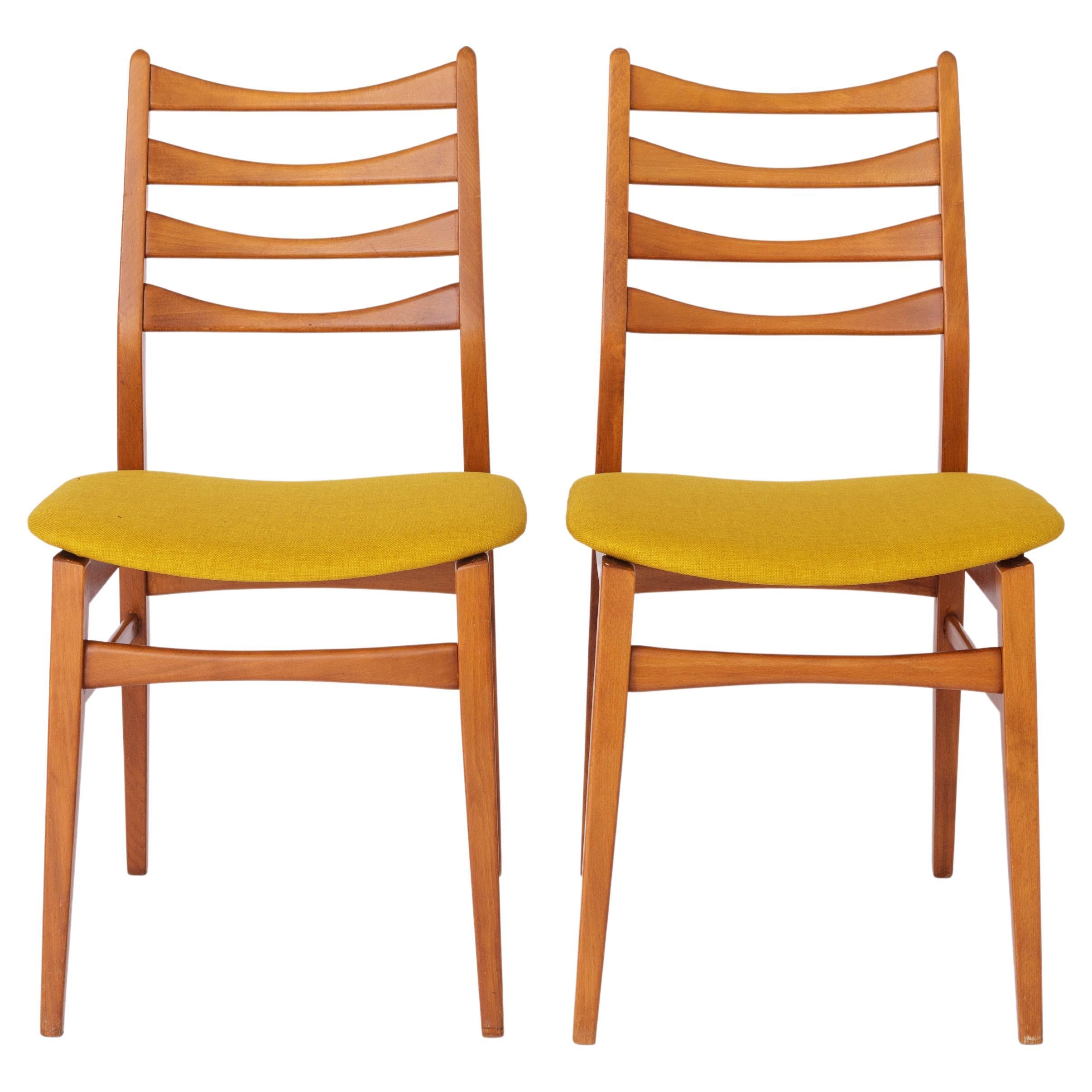2 of 4 Vintage Chairs 1960s-1970s Germany For Sale
