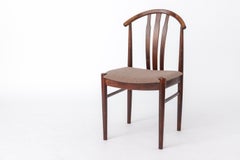 2 of 4 Vintage Swedish Dining Chairs by Carl-Ewert Ekström  Beech Wood  1960s
