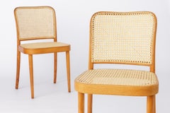 2 of 8 Ligna chairs, 1960s-1970s, Czechoslovakia, Vintage