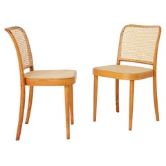 2 of 8 Ligna chairs, 1960s-1970s, Czechoslovakia, Retro