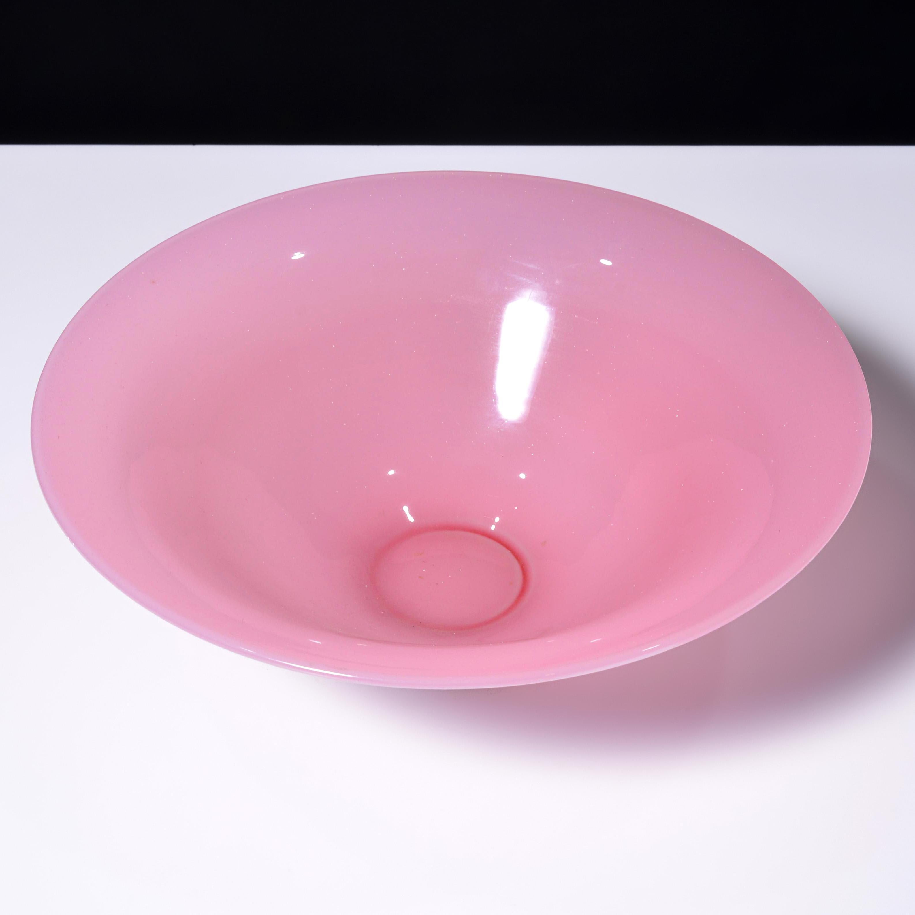 2 OPALINO Vessels Attributed to Archimede Seguso & Unknown, L. Pina Collection For Sale 7