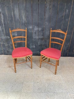 2 Original Napoleon III Chairs, France, 1850s
