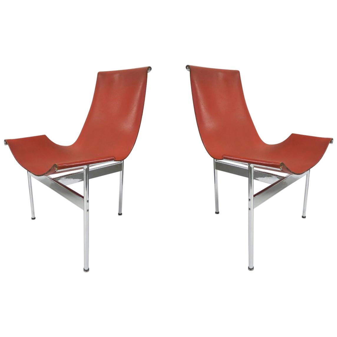 2 Original T-Chairs by Katavolos, Kelly, Littell for Laverne, 1967