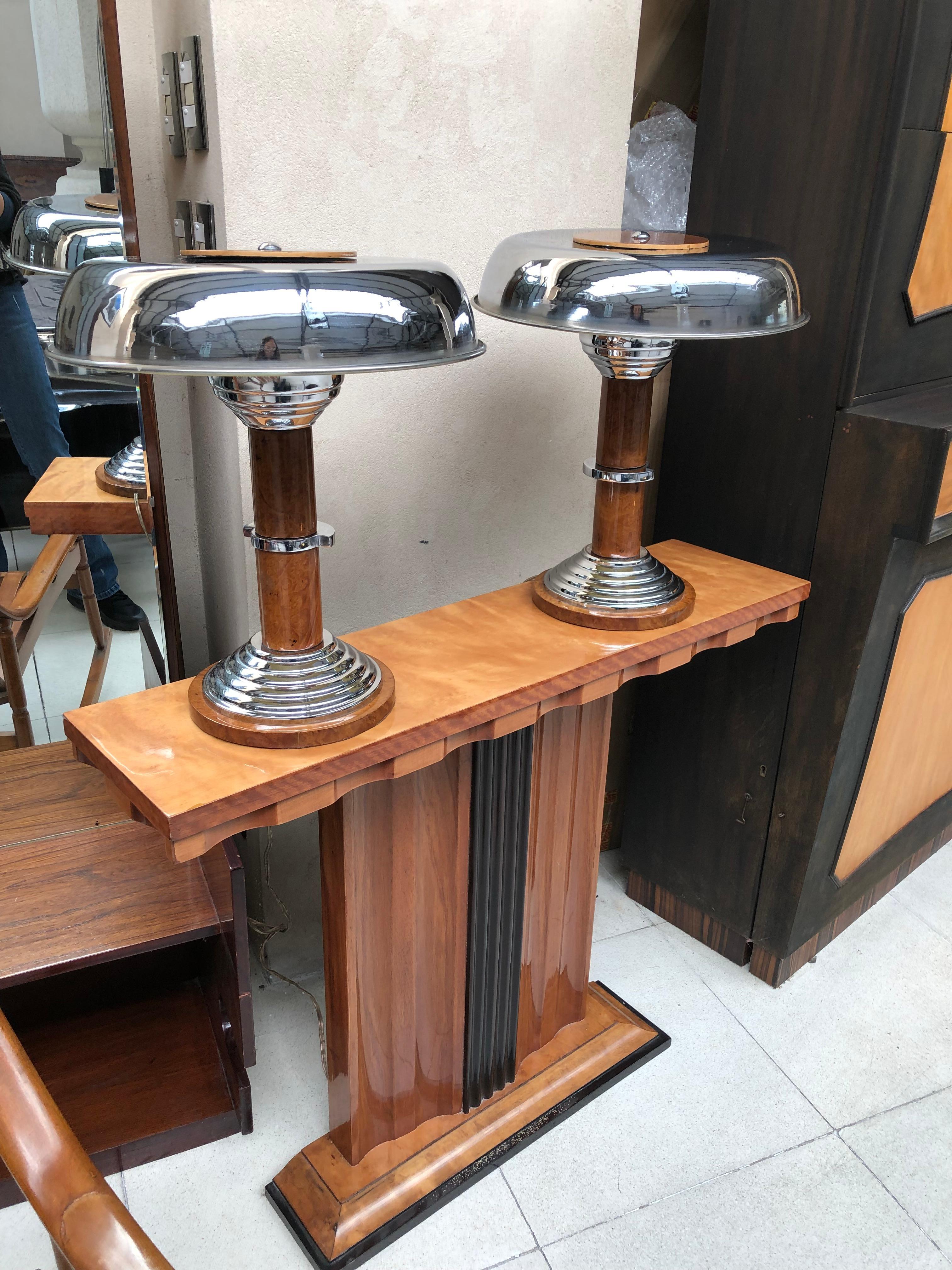 2 Pair of Consoles Art Deco 1930 French For Sale 1