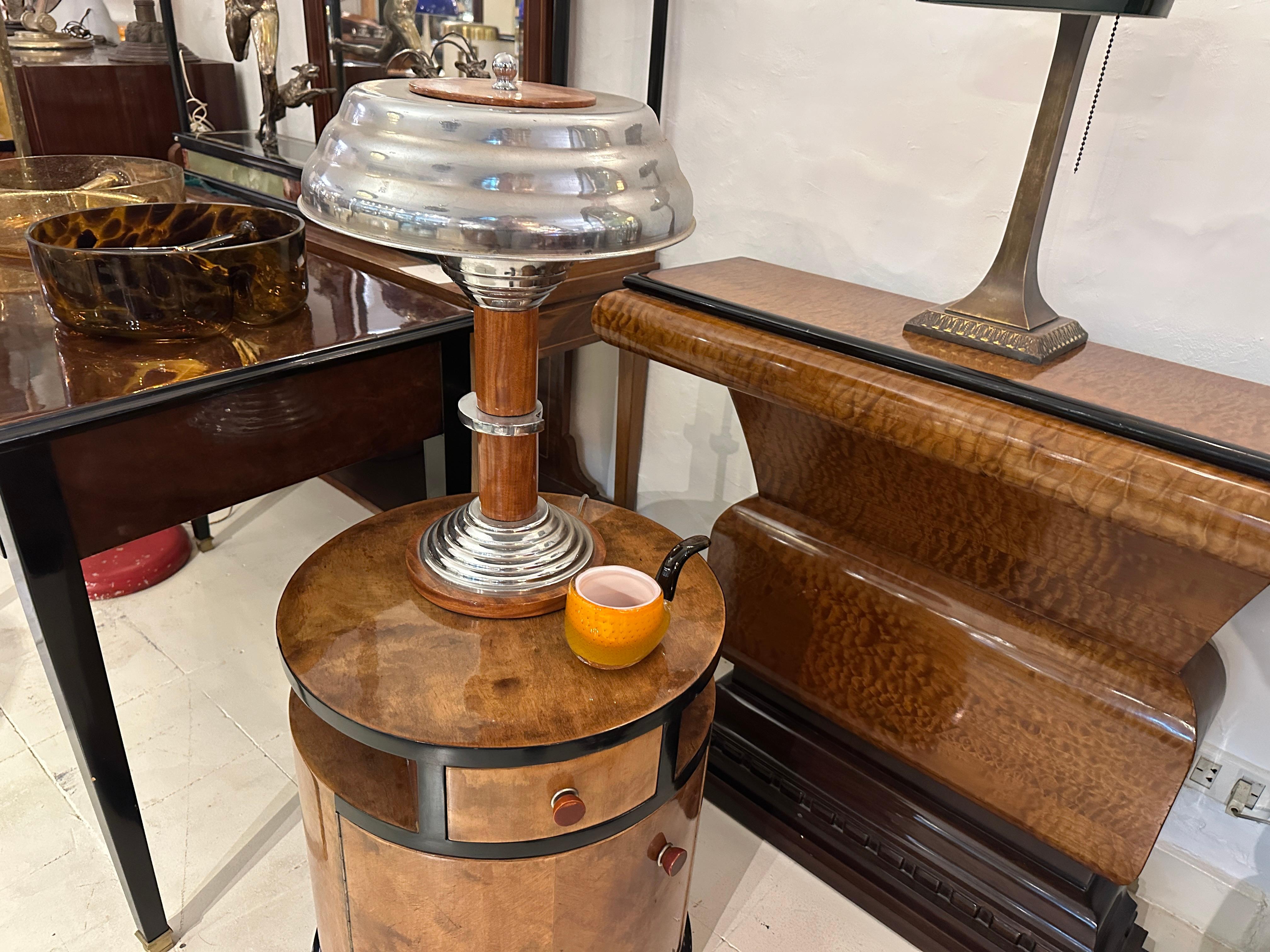 2 Konsolen im Art-déco-Stil aus Holz, Französisch, 1930 im Angebot 5