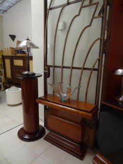 Pair of Consoles Style Art Deco 1930 French in Wood