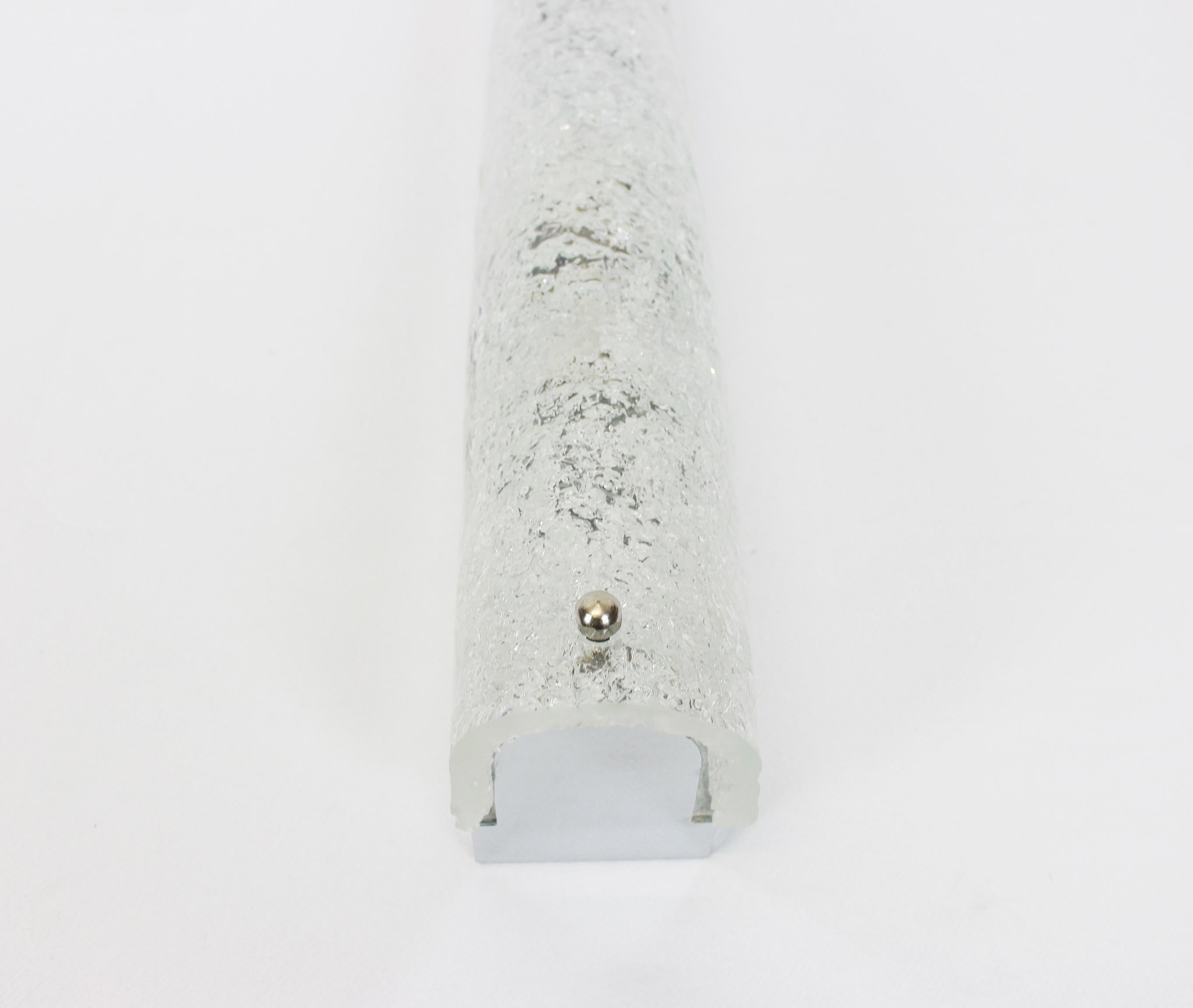 2 Pairs of Large Murano Glass Sconces Modernist Wall lights, Germany, 1960s (Deutsch)