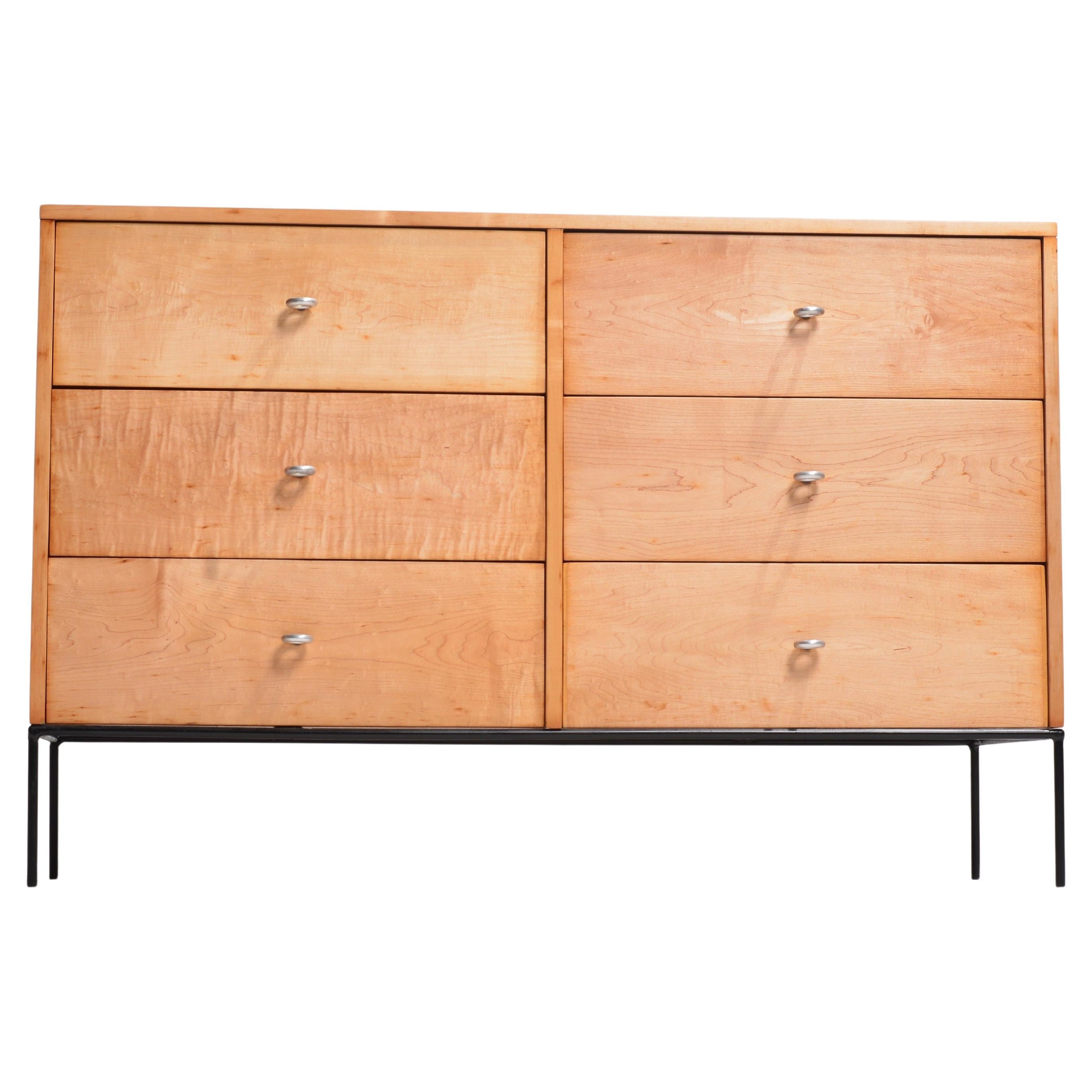Paul McCobb "Planner Group" Dresser with Steel Base for Winchendon Furniture