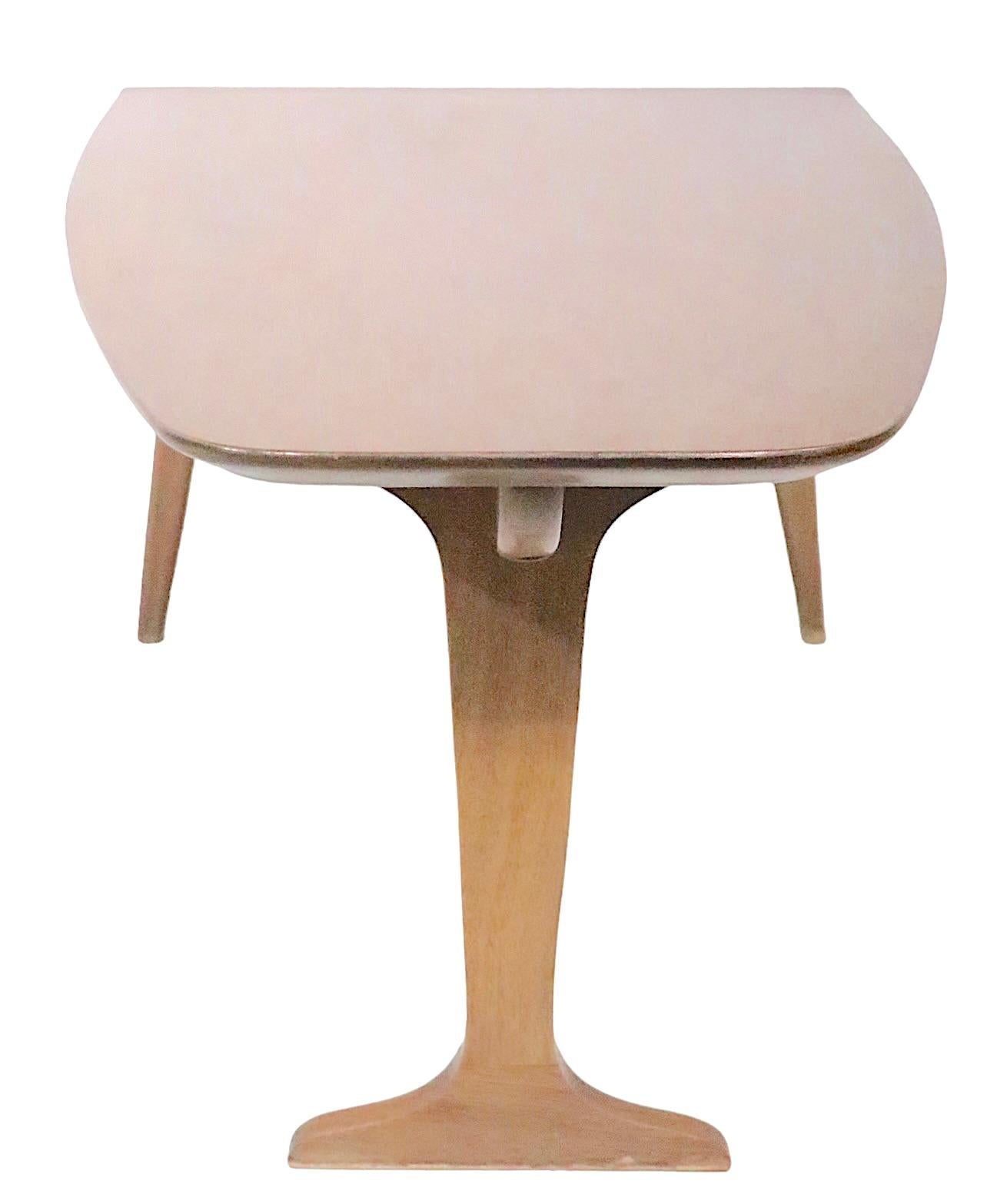 2 pc. Mid Century Surfboard Coffee Table by John Van Koert for Drexel c. 1960’s  For Sale 2